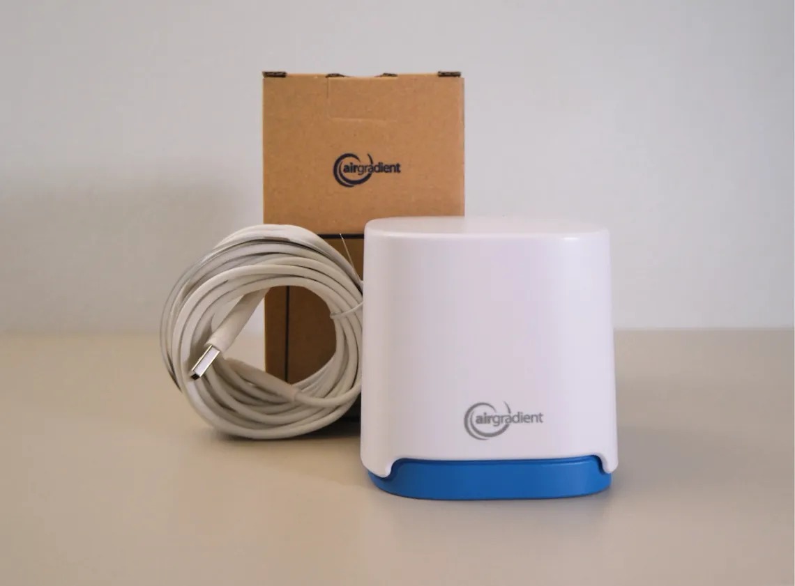 AirGradient Open Air outdoor air quality monitor