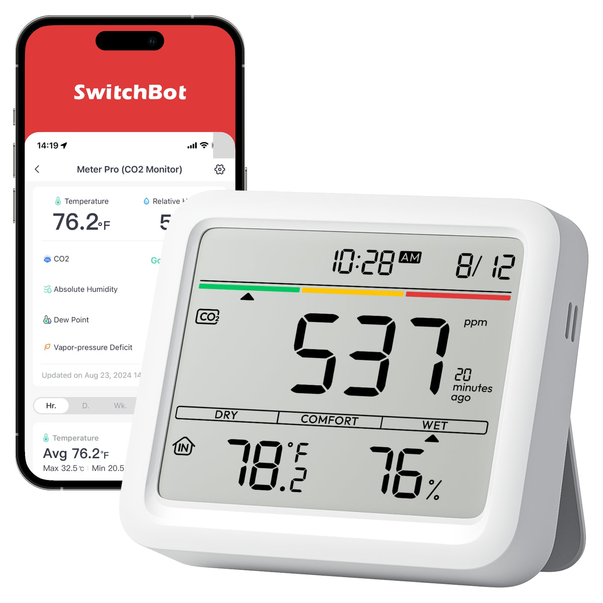 SwitchBot Meter Pro CO2 environmental sensor