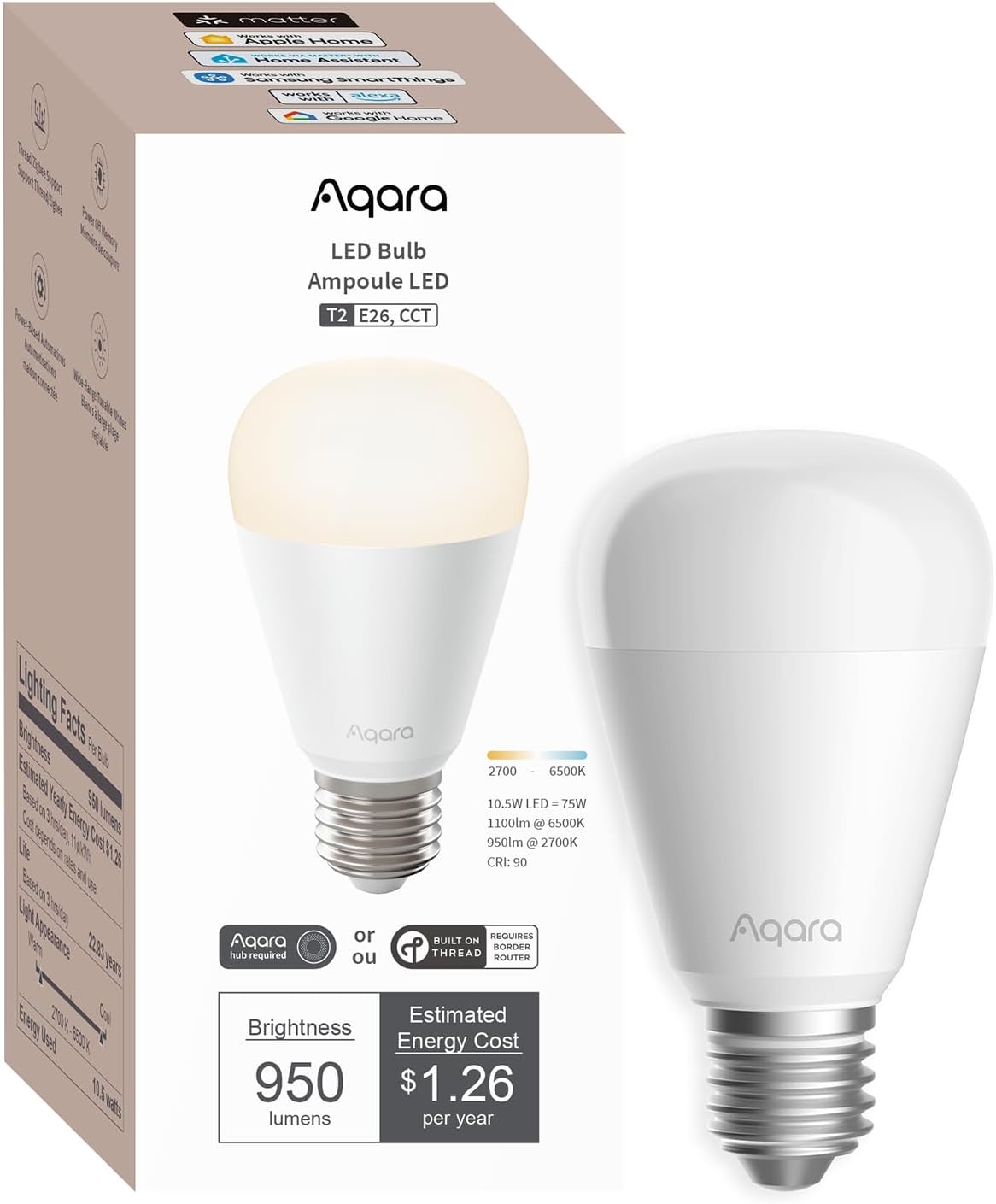Aqara LED Bulb T2