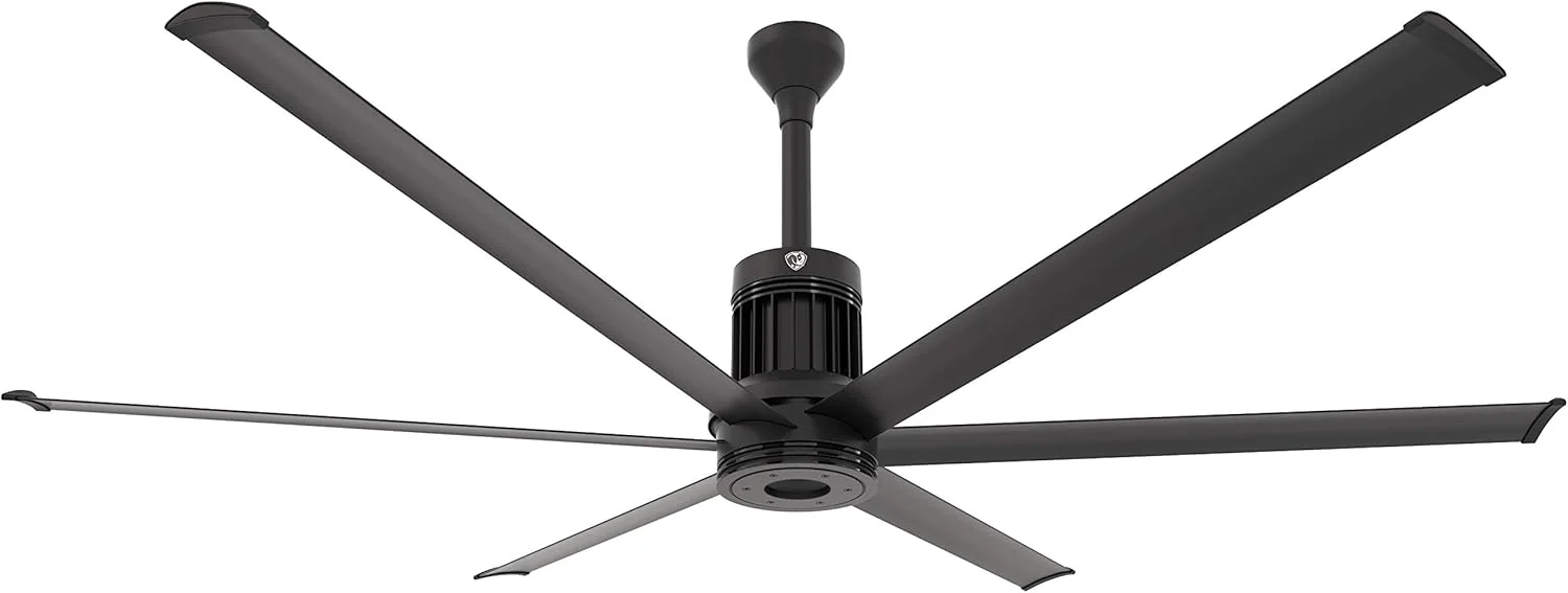 Big Ass Fans i6 - a premium smart ceiling fan whose entire control surface is a local push TCP API natively supported