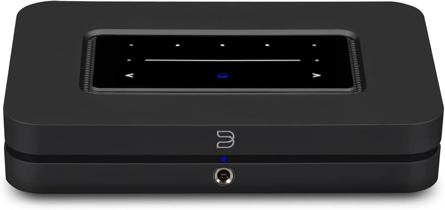 Bluesound Node (N132) - a hi-res BluOS streamer whose Home Assistant integration is Local Polling, controlling playback