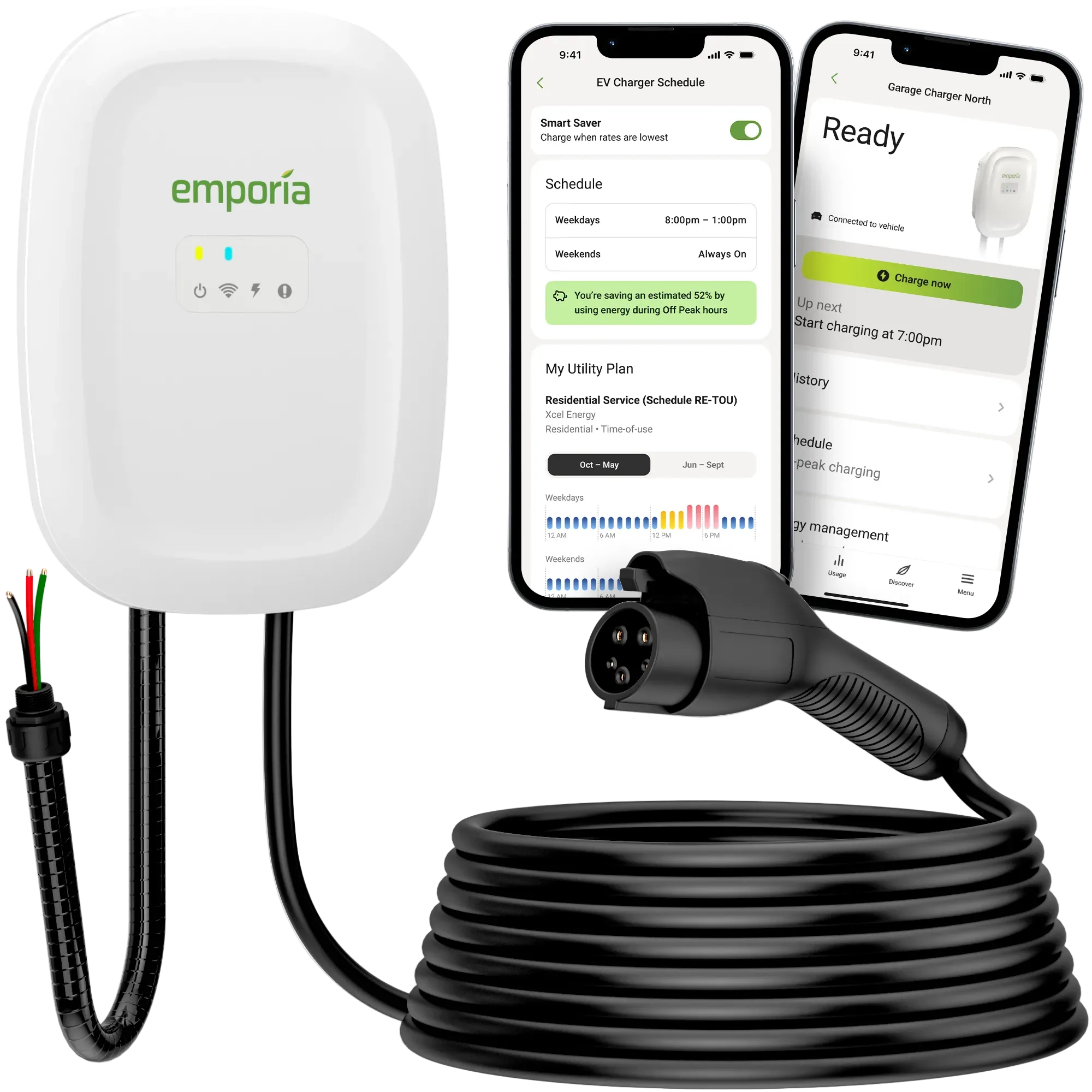 Emporia EV Charger - affordable 48A Level 2 charger with energy management