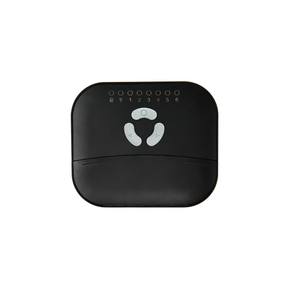 FrankEver (Powered by Shelly) Smart Sprinkler Controller FK-06X (6-Zone) - a 6-zone valve controller built on the ShellyX chip, offering complete offline setup via an on-device