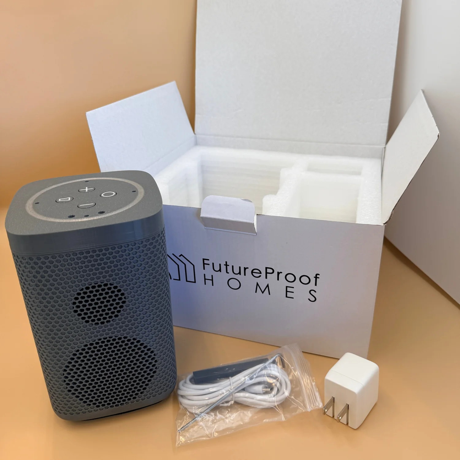 FutureProofHomes Satellite1.1 Smart Speaker  -  Purpose-built