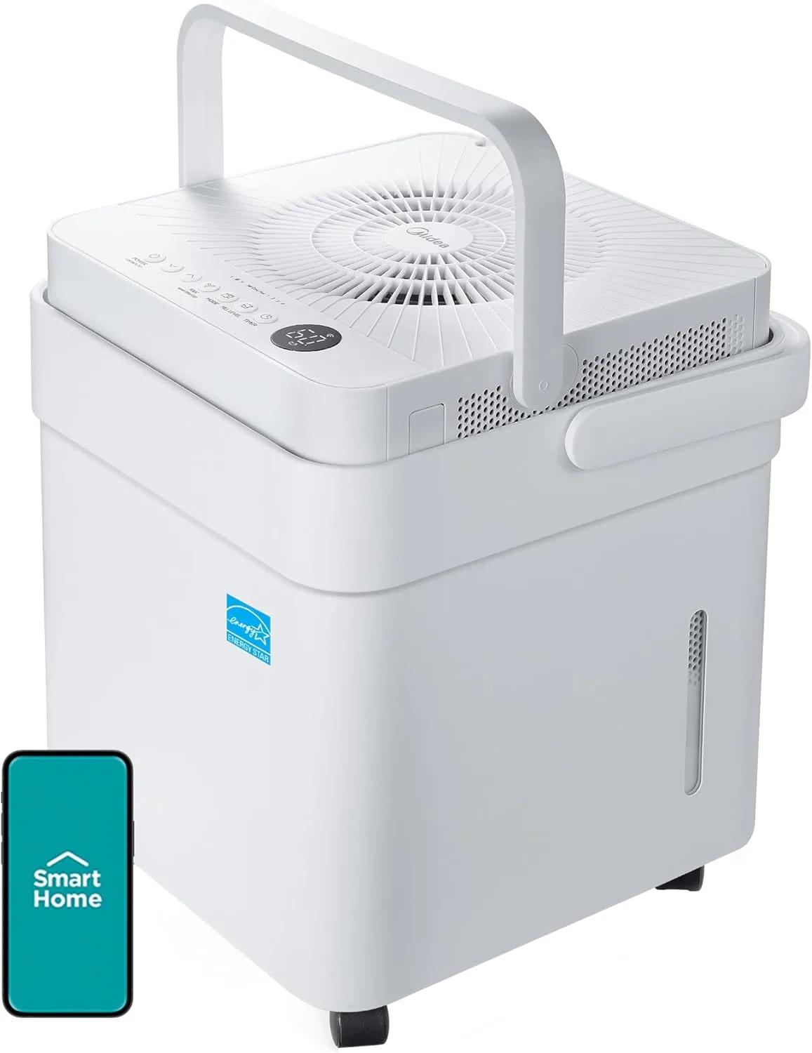 Midea dehumidifier controlled locally via Midea AC LAN in Home Assistant