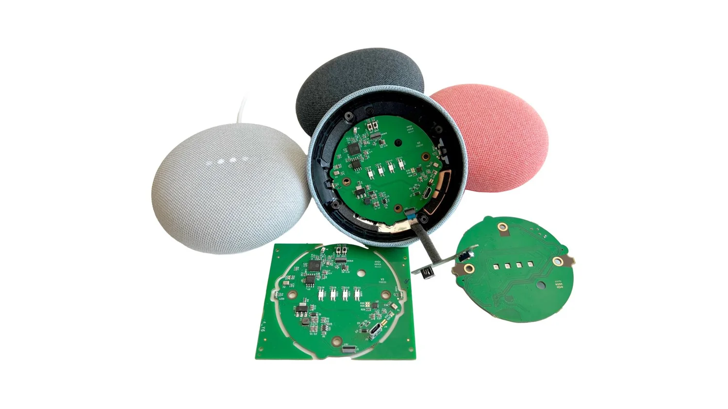 Onju Voice (Nest Mini drop-in PCB)  -  Open-source