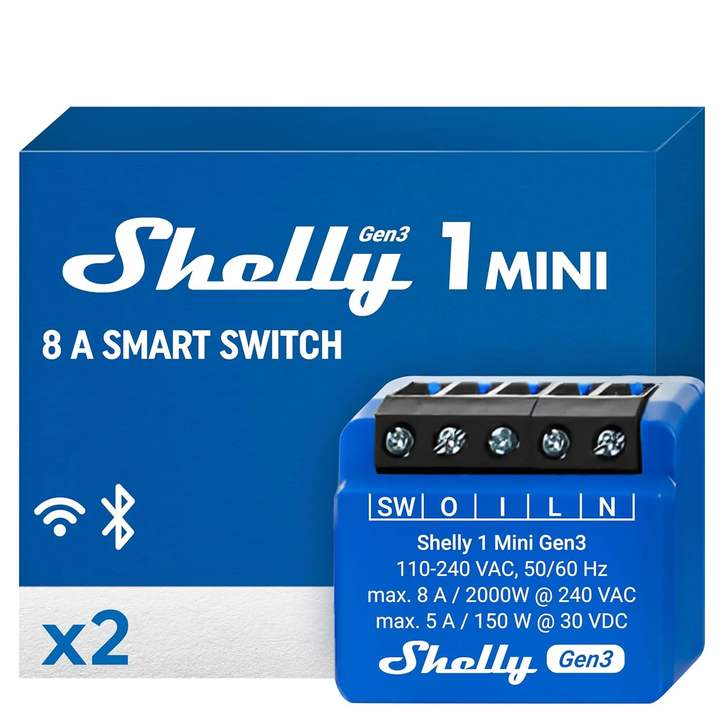 Shelly Plus 1 Mini Gen3  -  Tiny