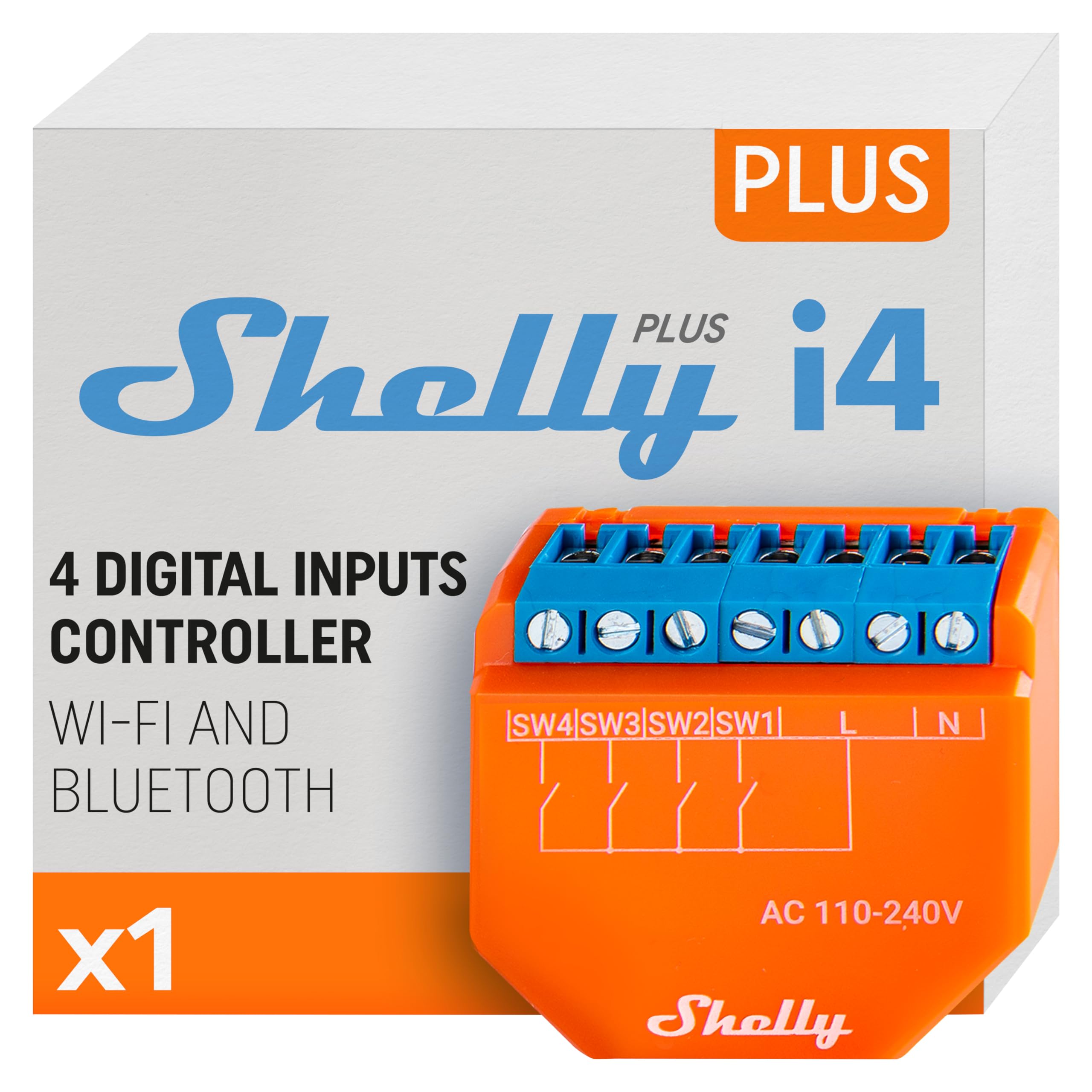 Shelly Plus i4 product image