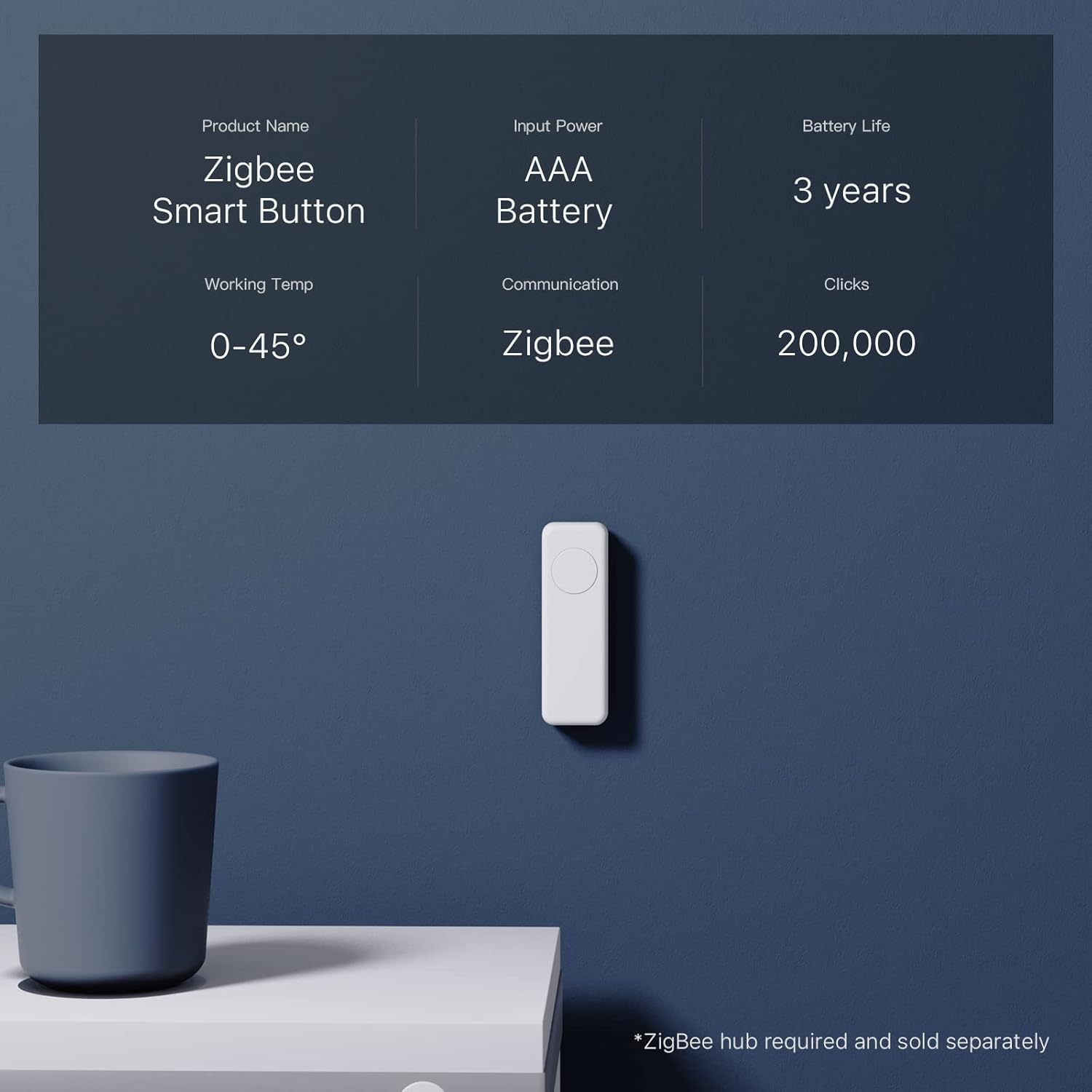 ThirdReality Zigbee smart button