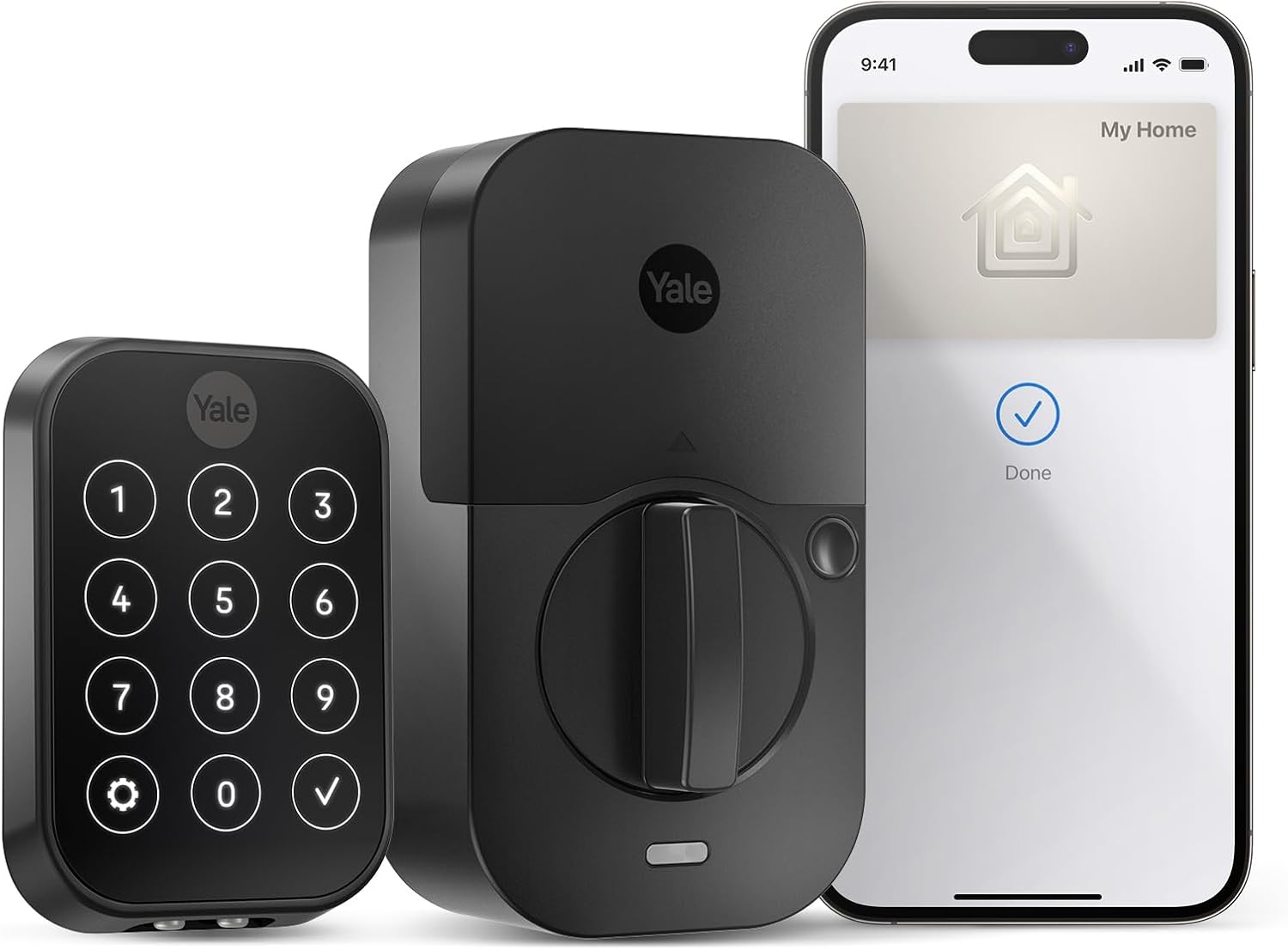 Yale Assure Lock 2 Plus smart deadbolt with touchscreen keypad