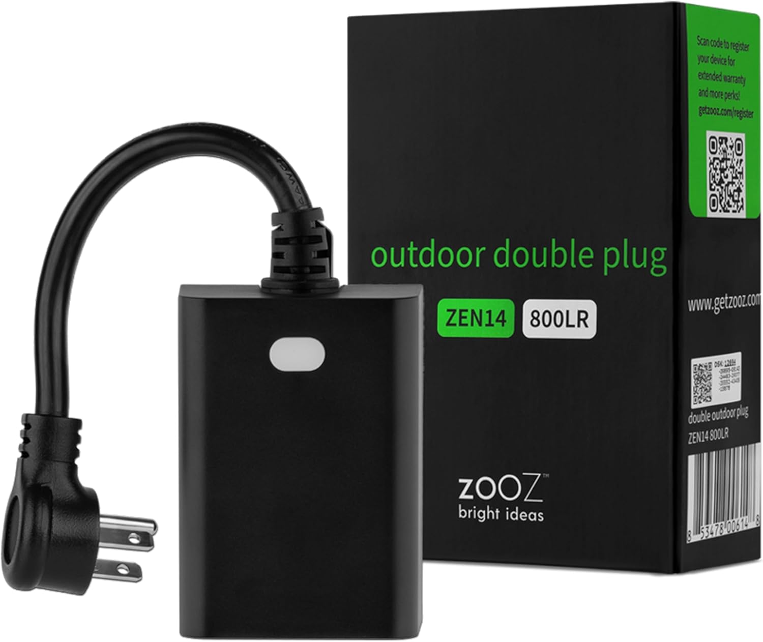 Zooz ZEN05 outdoor Z-Wave smart plug