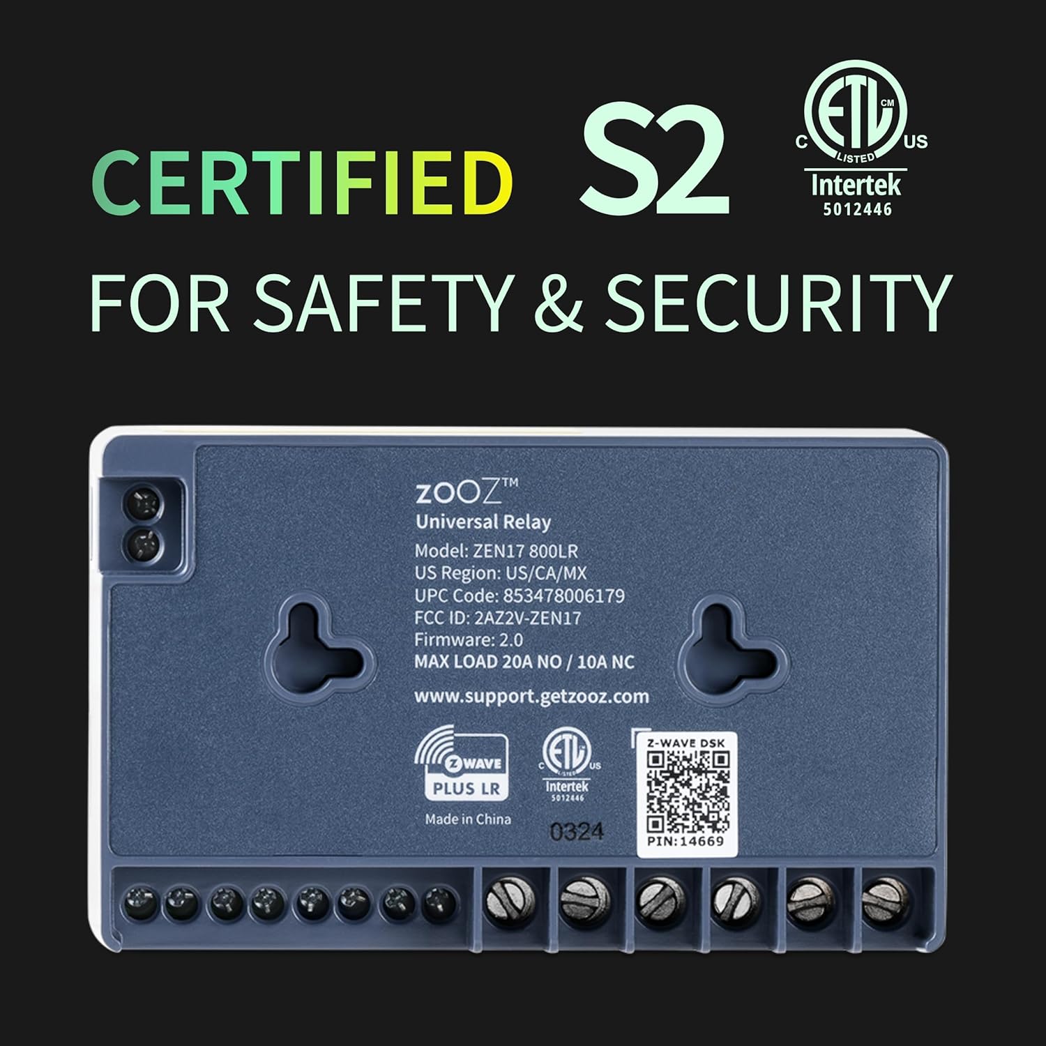 Zooz ZEN17 Universal Relay