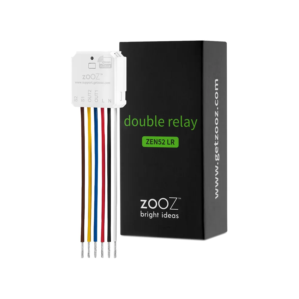 Zooz ZEN52 double relay module